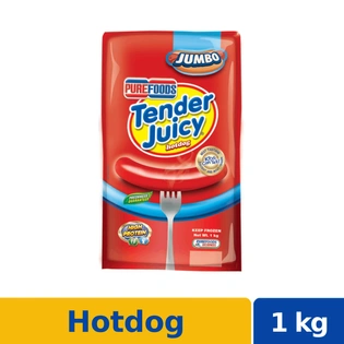 Tender Juicy Hotdog Jumbo 1kg