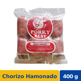 Porky Best Chorizo Hamonado Skin On 400g
