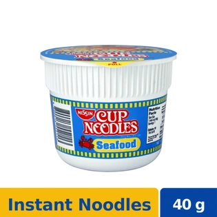 Nissin Mini Cup Noodles Seafood 40g