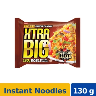 Payless Pancit Canton Extra Big Hot Chili Pouch 130g