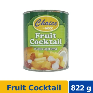 Choice Fruit Cocktail in Extra Light Syrup 822g