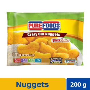 Purefoods Chicken Fun Crazy Cut Shapes with Cheese Sprinkle 200g