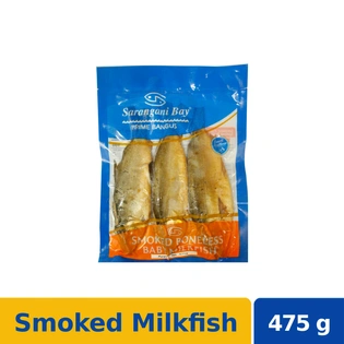 Sarangani Bay Milkfish Smoked Deboned Baby 400-480g