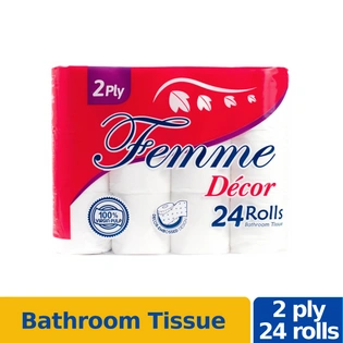 Femme Bathroom Tissue 24Rolls