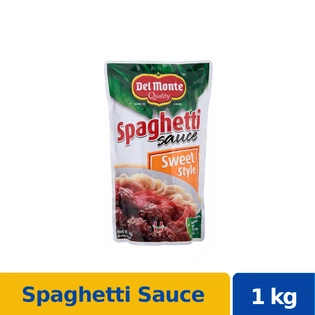 Del Monte Spaghetti Sauce Sweet Style Stand-Up Pouch 1kg