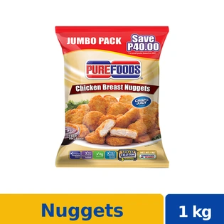 Purefoods Chicken Breast Nuggets 1kg