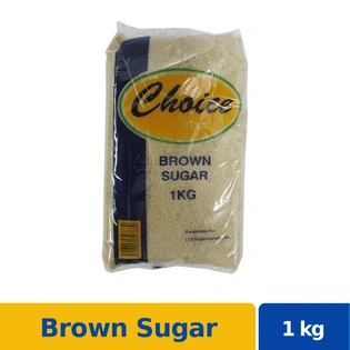 Choice Raw Brown Sugar 1kg