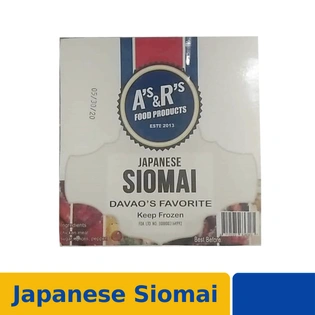 As & Rs Japanese Siomai