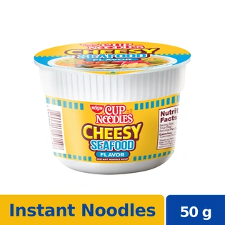 Nissin Mini Cup Cheesy Seafood 50g