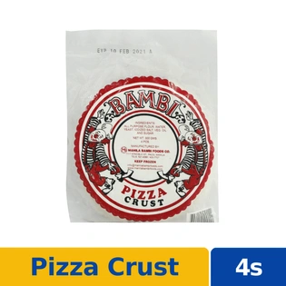 Bambi Pizza Crust Small 4s 300g