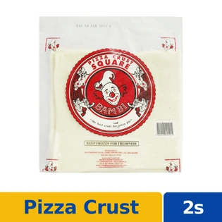Bambi Pizza Crust Square 2s 300g