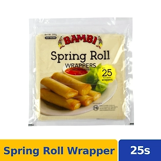 Bambi Spring Roll Wrappers 8x8 300g