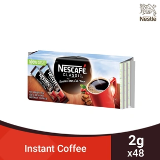 Nescafe Classic Coffee Sticks 2g x 48s