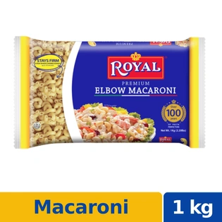 Royal Pasta Macaroni Elbow Short 1kg