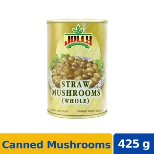 Jolly Straw Mushrooms Whole 425g