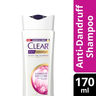 Clear Complete Soft Care Anti-Dandruff Shampoo 170ml