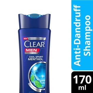Clear Cool Sport Menthol Anti-Dundruff Shampoo 170ml