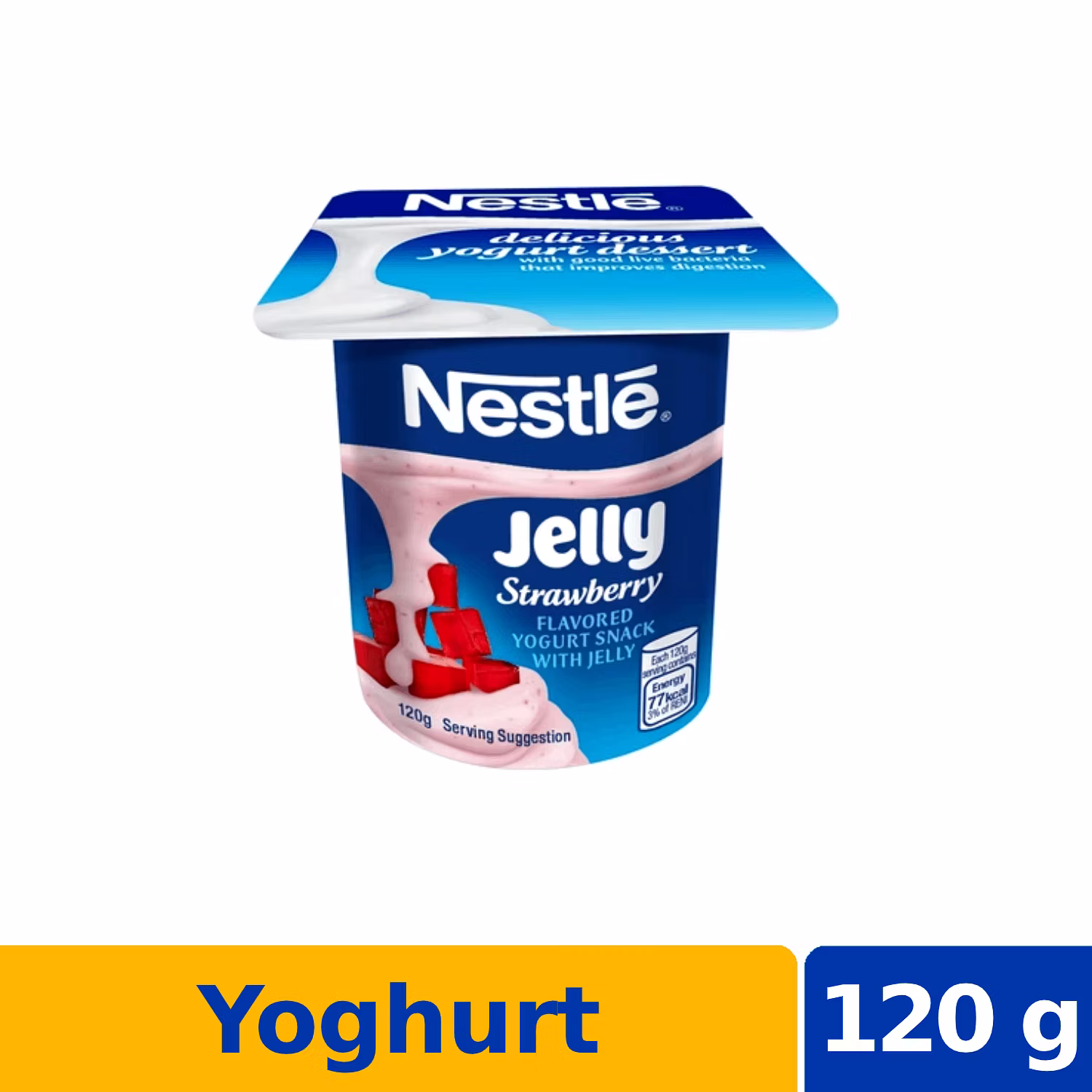 Nestle Fruit Selection Yogurt Jelly Strawberry 120g NCCC Online Store