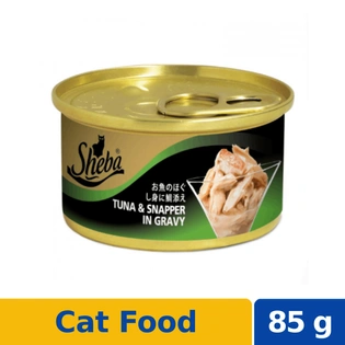 Sheba Cat Food Tuna & Snapper in Gravy 85g