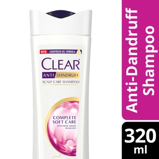 Clear Complete Soft Care Anti-Dandruff Shampoo 320ml