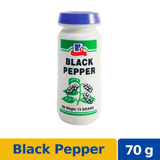 McCormick Black Pepper 70g
