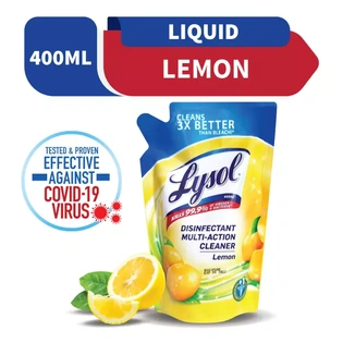 Lysol Multi Action Cleaner Lemon Refill 400ml