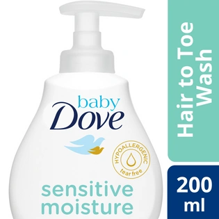 Baby Dove Hair to Toe Wash Sensitive Moisture 200ml