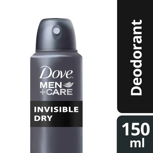 Dove Men Deodorant Spray Invisible Dry 150ml