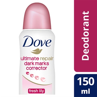 Dove Deodorant Spray Ultimate Repair Dark Marks Corrector Fresh Lily 150ml