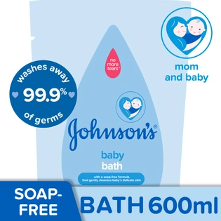 Johnson & Johnson Baby Bath Refill 600ml