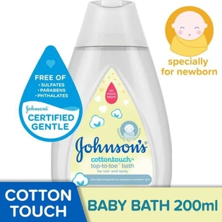 Johnson & Johnson Baby Wash Cottontouch Top to Toe 200ml