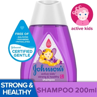 Johnson & Johnson Shampoo Active Kids Strong & Healthy 200ml
