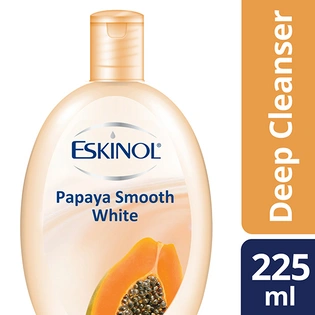 Eskinol Deep Cleanser Papaya Smooth White 225ml
