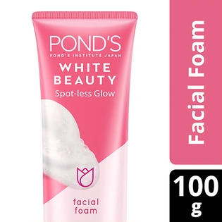 Pond's White Facial Foam Beauty Pinkish Glow Lightening 100g