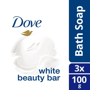 Dove Bar White Triples 100gx3s