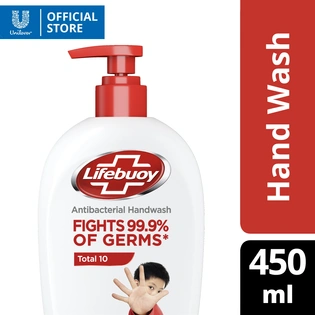 Lifebuoy Antibacterial Hand Wash Total 10 450ml