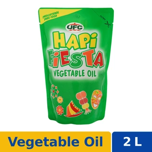 Hapi Fiesta Vegetable Oil Stand-up Pouch 2L