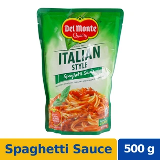 Del Monte Spaghetti Sauce Italian Style Stand-up Pouch 500g