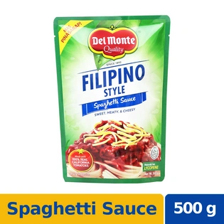 Del Monte Spaghetti Sauce Filipino Style Stand-up Pouch 500g