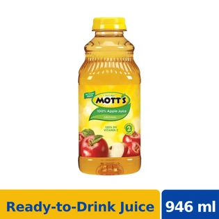 Mott's 100% Apple Juice 946ml
