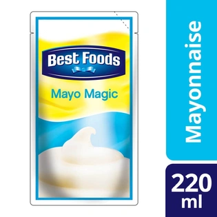 Best Foods Real Mayonnaise Mayo Magic 220ml Pouch