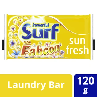 Surf Bar Detergent Sun Fresh 120g Jumbo Cut