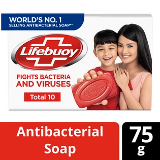 Lifebuoy Antibacterial Soap Total 10 75g
