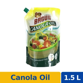 Baguio Canola Oil Stand-up Pouch 1.5L