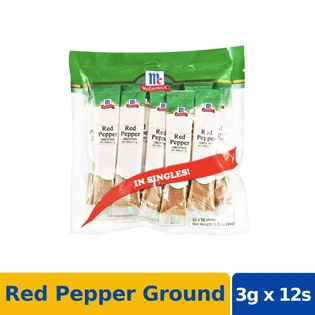 McCormick Red Pepper Ground 36gx12s