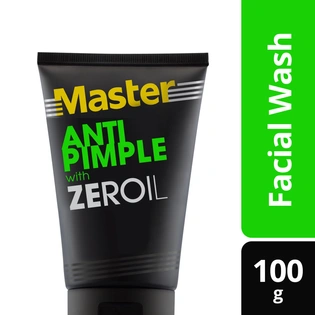 Master Facial Wash Anti-Pimple with Dermaclear Formula & Zeroil 100g