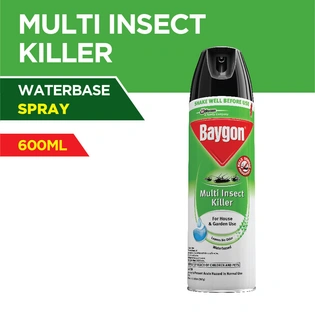 Baygon Total Insect Killer Water Based Spray 420g 600ml
