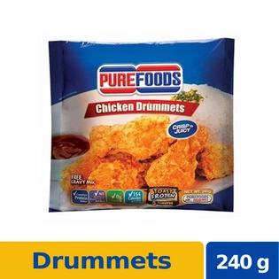 Purefoods Crispy N Juicy Drummets 240g