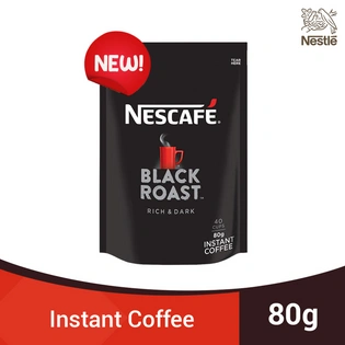 Nescafe Black Roast Rich & Dark Instant Coffee 80g