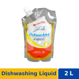 Jade Dishwashing Liquid Anti-Bacterial Lemon Scent 2L